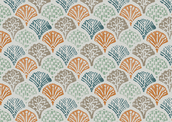 Foxley Faux Silk, Nautilus - Motorised Roman Blind - Image 7